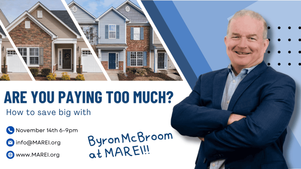 Byron McBroom at MAREI on how to pay less taxes.