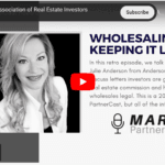 Keeping Wholesaling Legal with Julie Anderson, don't get crosswise with the real estate commisison.