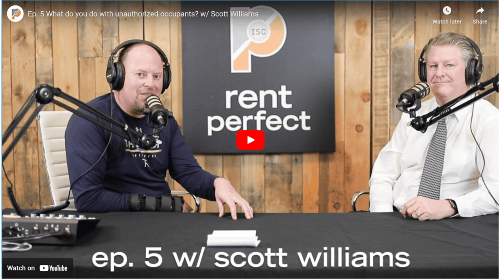 What to do when you have unauthorized occupants in your rental unit.