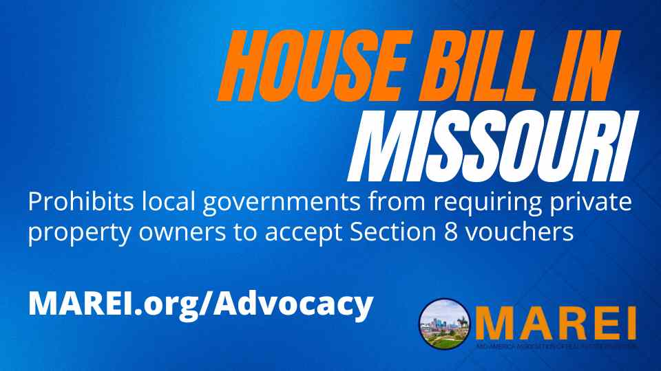Missouri House Bill on Section 8