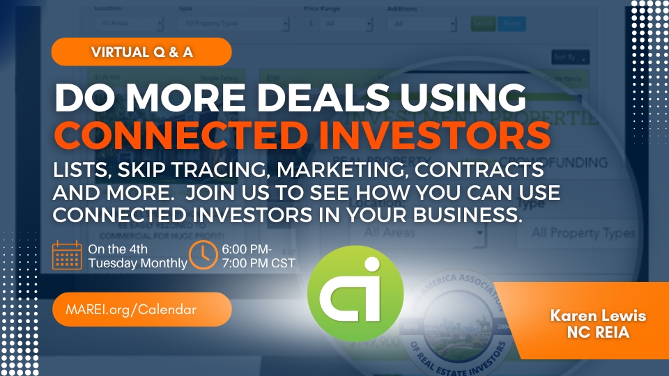 MAREI's Connected Investor Q & A Night