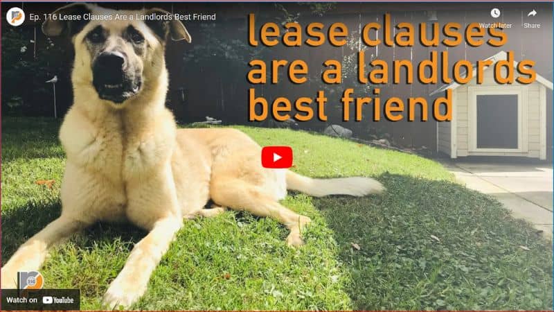 Lease Clauses make you a better landlord.