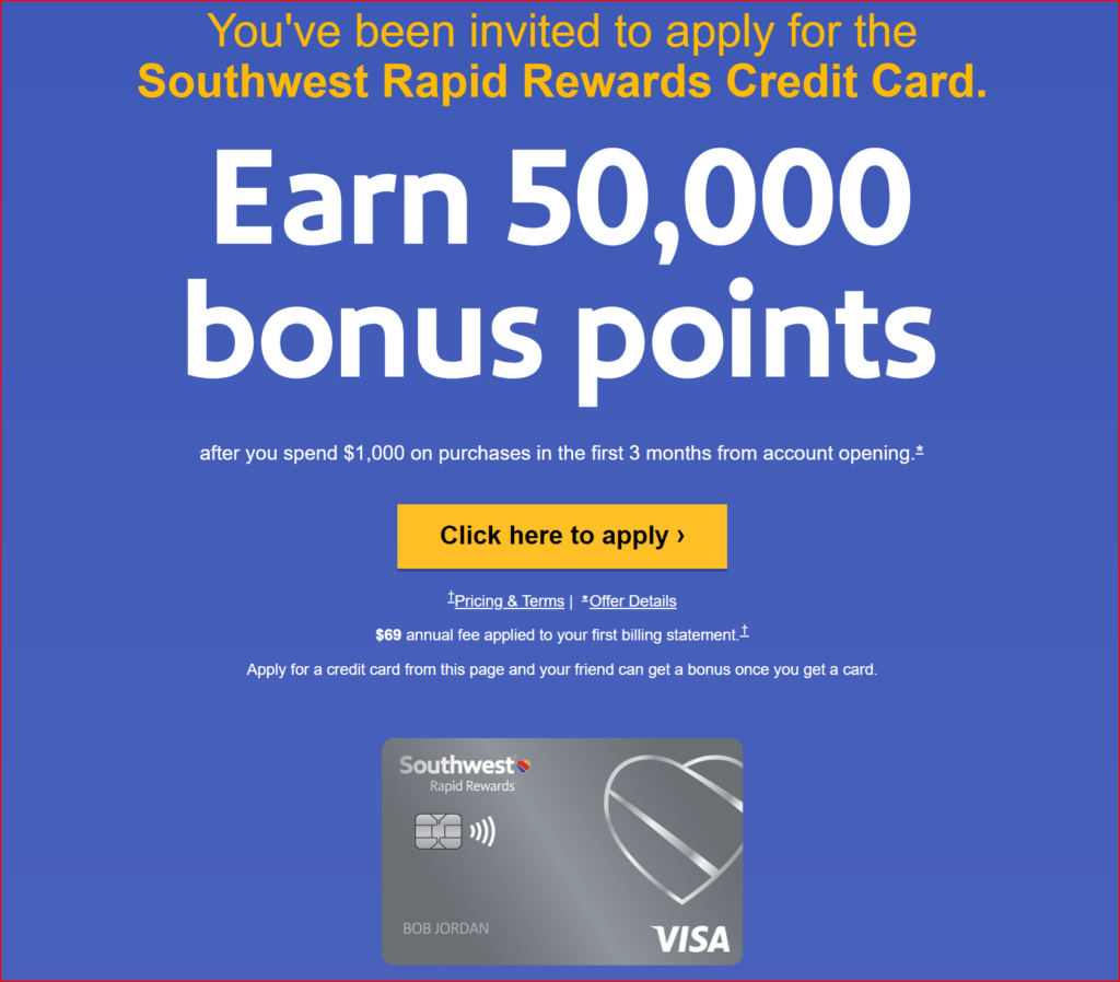 Get a Chase Southwest Credit Card for Real Estate Investors