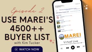 Building Your Buyers List at MAREI