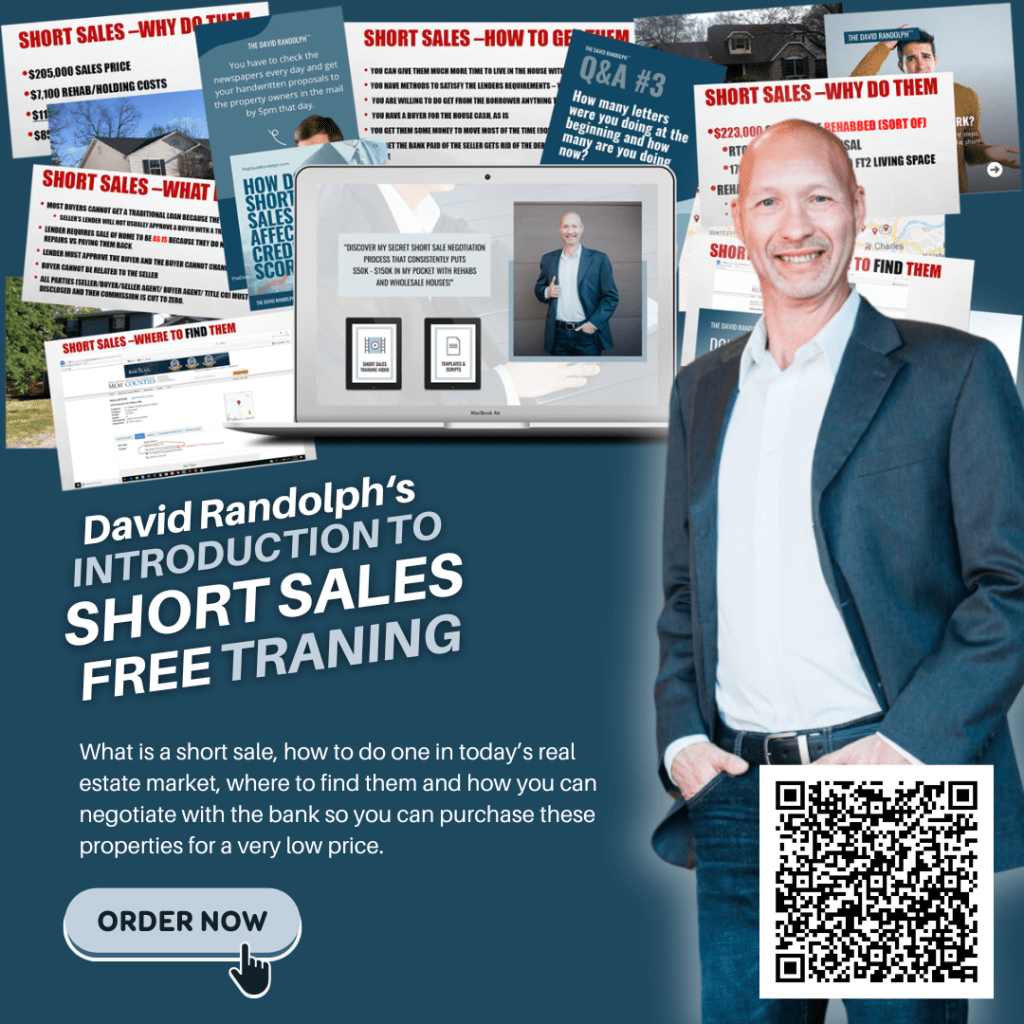 Davd Randolf Short Sale Training