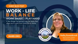 Work Life Balance graphic for our guest blog post.