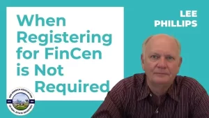When you can skip FinCEN Registration