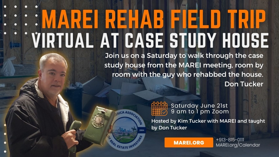 Learn how to the inner workings of a house rehab works at the next MAREI Rehab Field Trip.