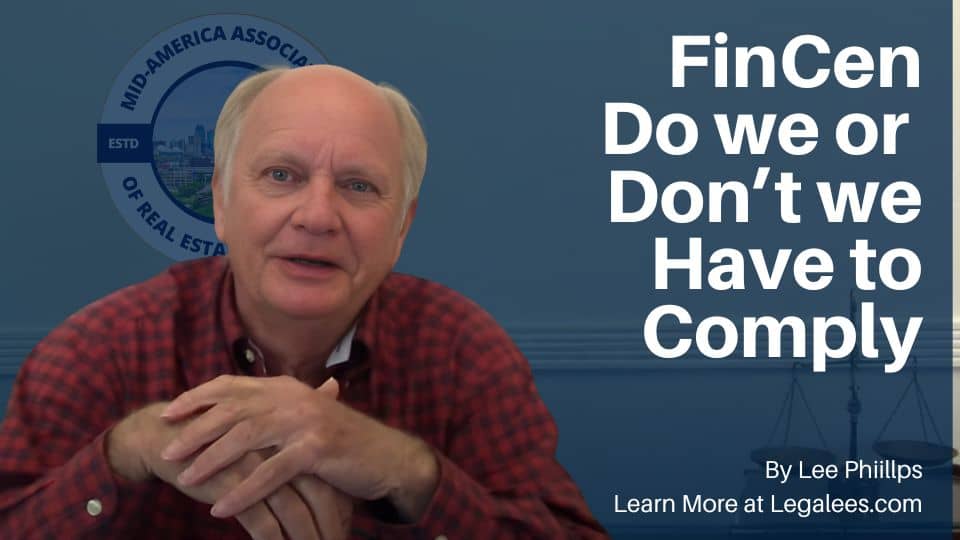 Attorney Lee Phillips on FinCen