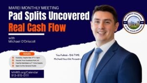 MAREI September Meeting: Pad Splits Uncovered – Real Talk, Real Cash Flow with Michael O’Driscoll, co-living and PadSplit expert.