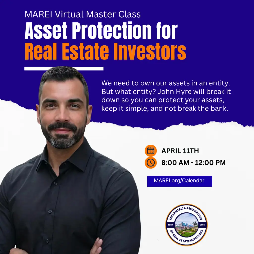 Online Masterclass: Simple, Affordable, Effective Asset Protection for Real Estate Investors
