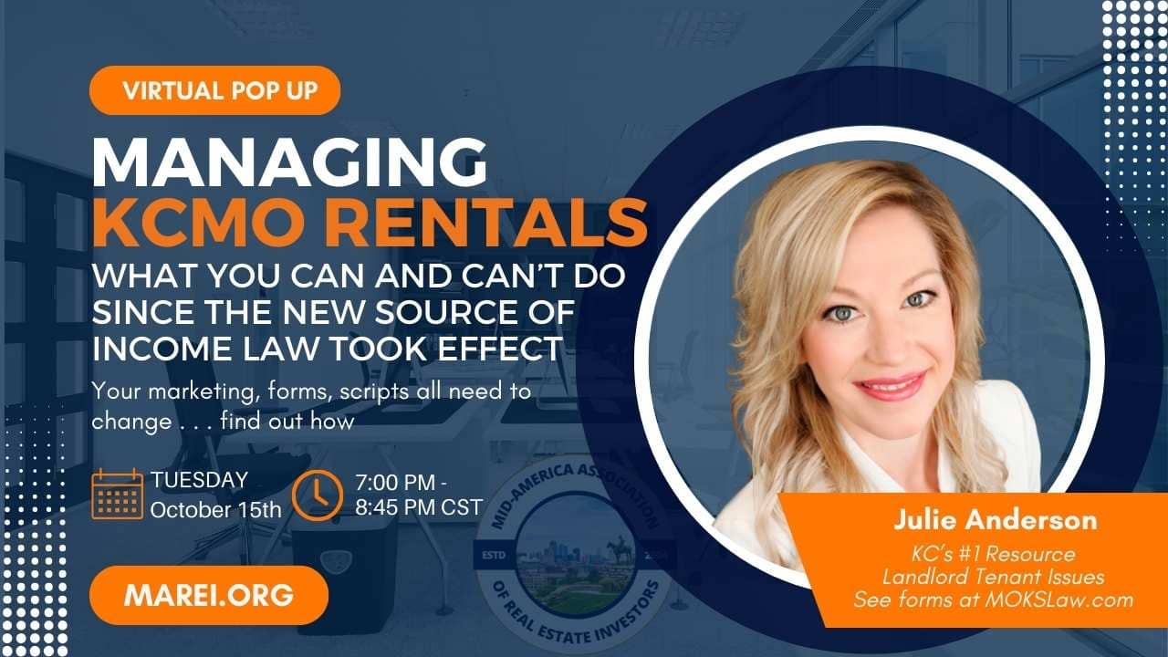 KCMO SOI Law a review with Attorney Julie Anderson