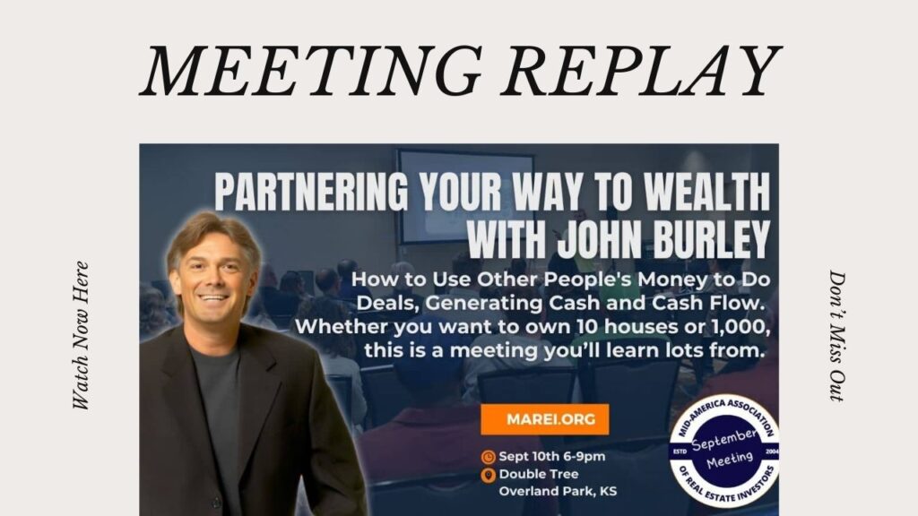 MAREI Meeting Replay with John Burley