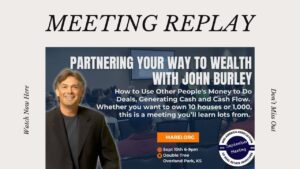 MAREI Meeting Replay with John Burley