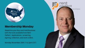 National REIA Membership Monday with David Pickron from Rent Perfect