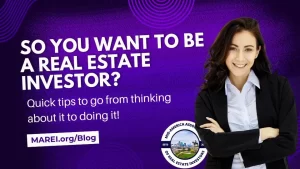 Getting started as a real estate investor