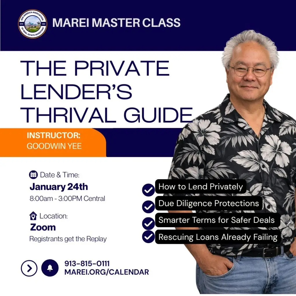 Becoming a private lender and cash partner in real estate investing