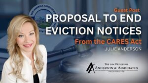 Congress Considers Bill To End Cares Act Eviction Notice Requirement