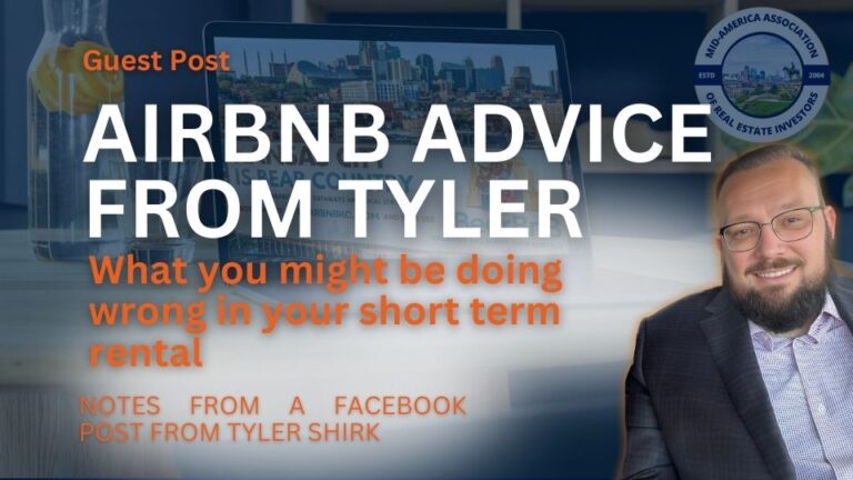 Airbnb Tips from Tyler Shirk of Bearbnb