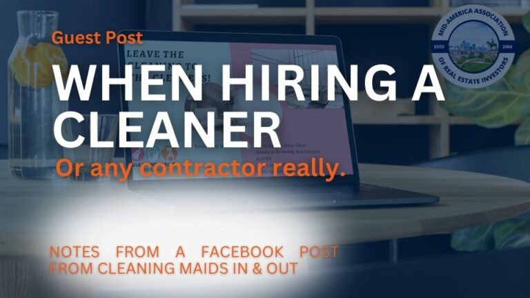 Guest Blog Post - Ultimate Guide to Hiring a Cleaner from the Cleaning Maids