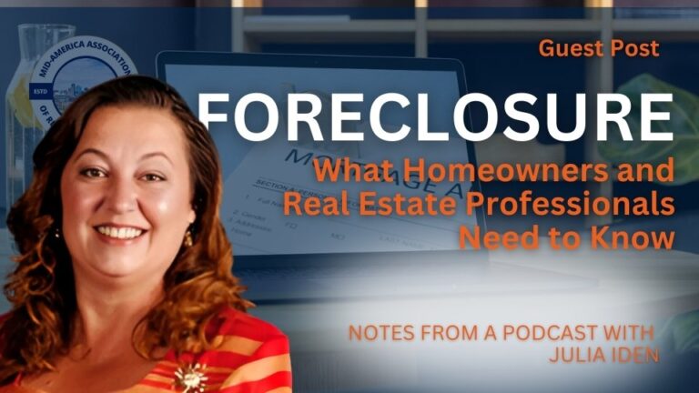What real estate professionals need to know about foreclosure