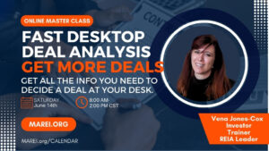 MAREI Master Class - Desktop Deal Analysis with Vena Jones Cox