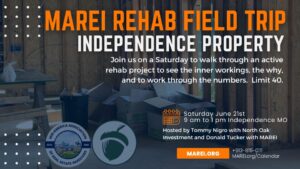 Learn how to the inner workings of a house rehab works at the next MAREI Rehab Field Trip.