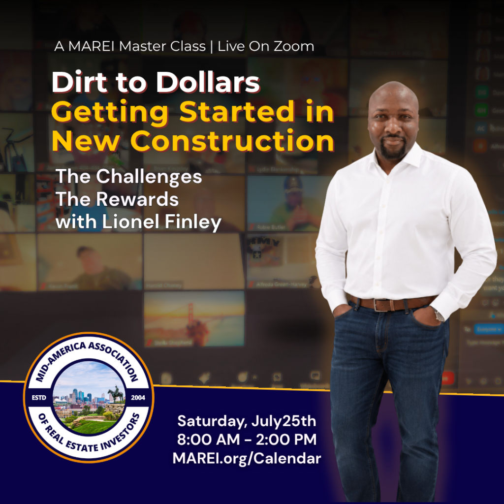 Getting Started in New Construction Investing — MAREI Master Class