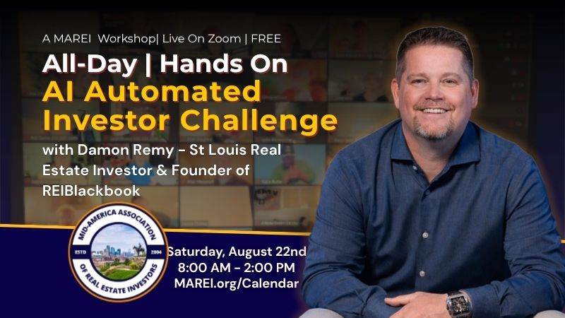 The AI Automated Investor Challenge with Damon Remy Promo Graphic