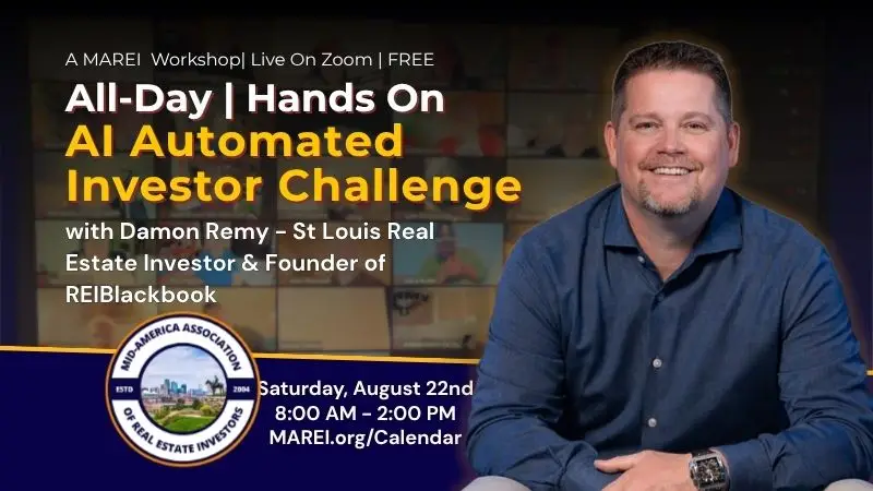 The AI Automated Investor Challenge with Damon Remy Promo Graphic