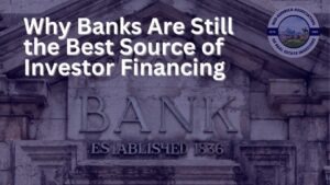 Robert Mohon speaking at MAREI on how banks remain the best source of real estate investor financing.