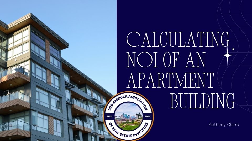 NOI calculation example apartment evaluation analysis