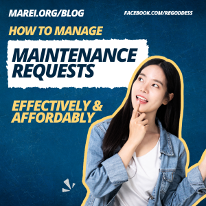 Rental property maintenance system that keeps requests organized, affordable, and documented