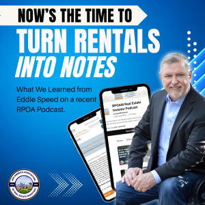 Photo of Eddie Speed, founder of NoteSchool, featured in MAREI’s article on why investors are shifting from rentals to seller-financed mortgage notes.