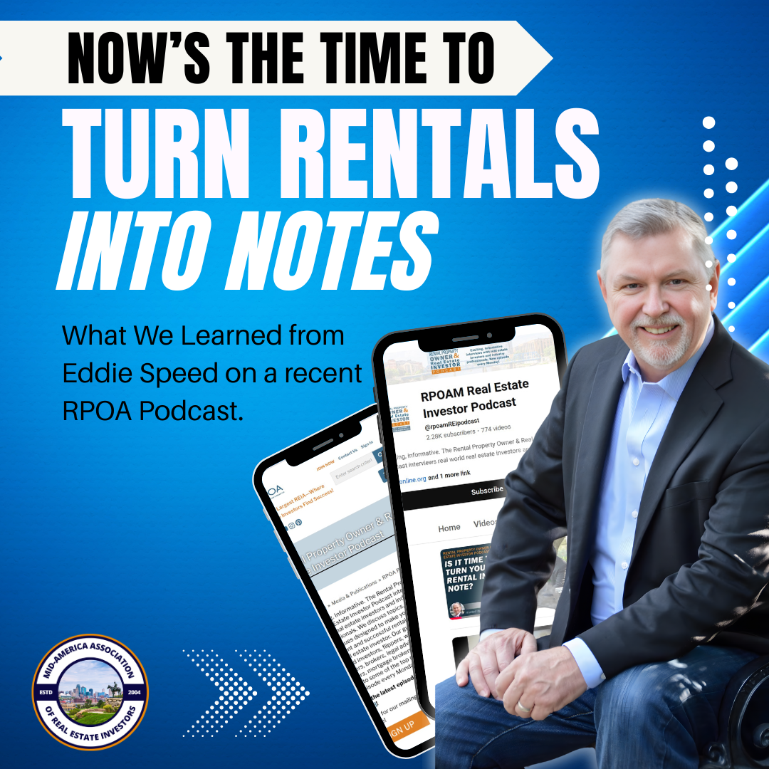 Photo of Eddie Speed, founder of NoteSchool, featured in MAREI’s article on why investors are shifting from rentals to seller-financed mortgage notes.