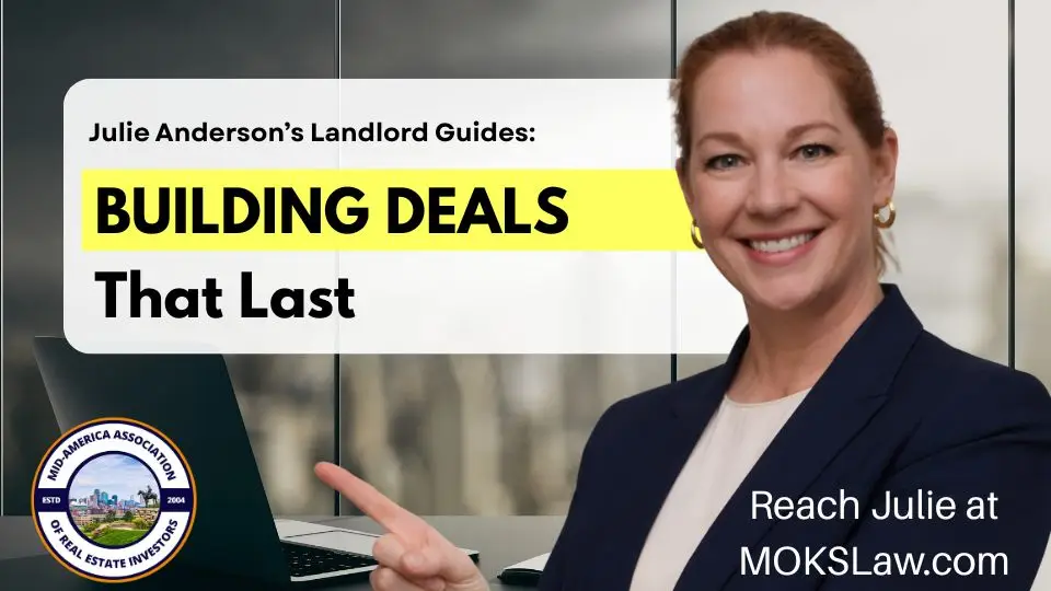 Julie Anderson shares how rental property investors can build deals that last