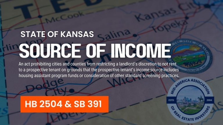 Kansas legislators review HB 2504 and SB 391 rental housing legislation