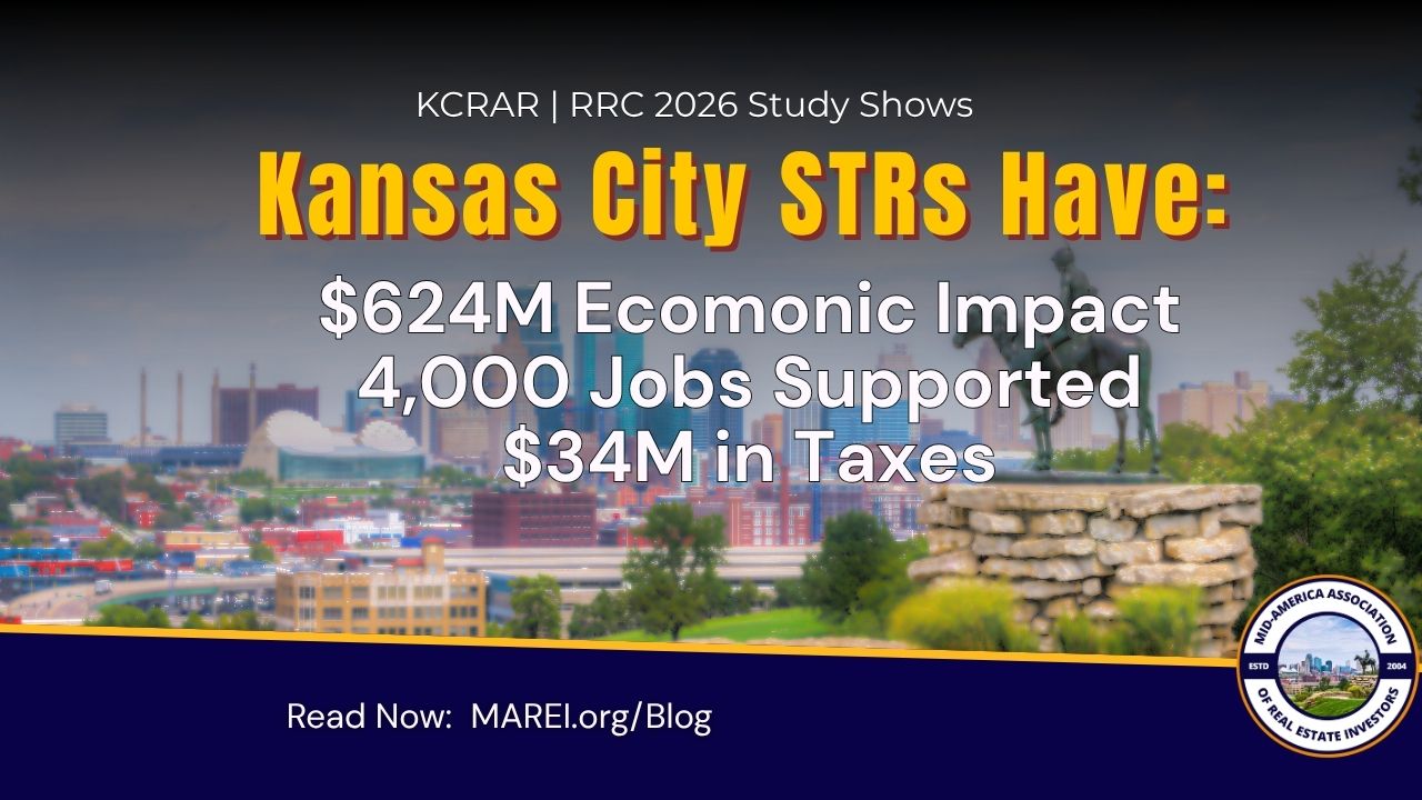 Kansas City Short-Term Rentals: What the New KCRAR Study Really Means for Investors