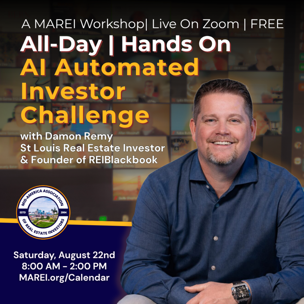 FREE hands-on AI workshop! You’ll actually build AI systems that find motivated sellers, automate follow-up, streamline your portfolio, automate property management, and create a Real Estate Operating System that works 24/7.