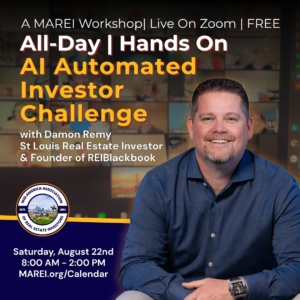 FREE hands-on AI workshop! You’ll actually build AI systems that find motivated sellers, automate follow-up, streamline your portfolio, automate property management, and create a Real Estate Operating System that works 24/7.